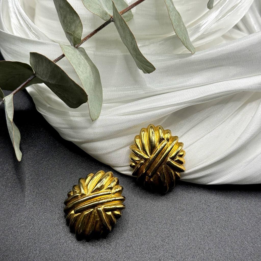 Винтажные клипсы Paolo Gucci, 70-90е