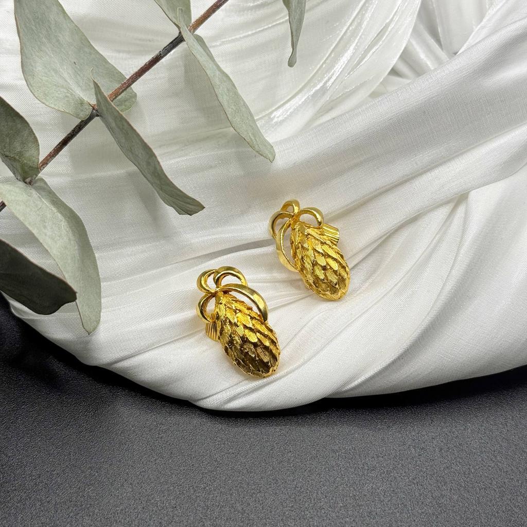 Винтажные клипсы «Драгоценный шарм», 80-90е