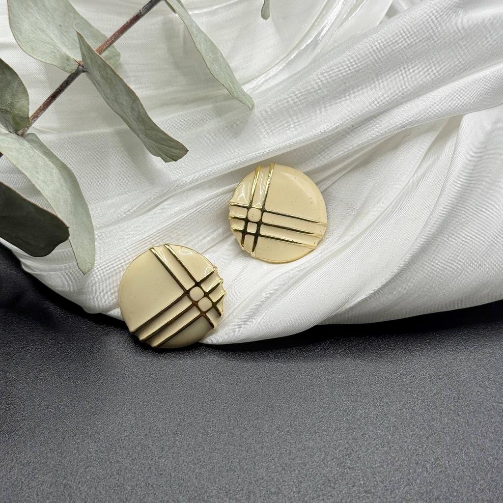 Винтажные клипсы «Блеск традиций», 80-90е