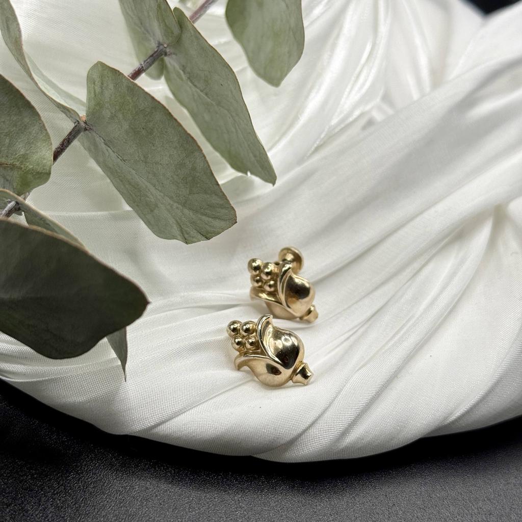 Винтажные клипсы «Цветик», 80-90е