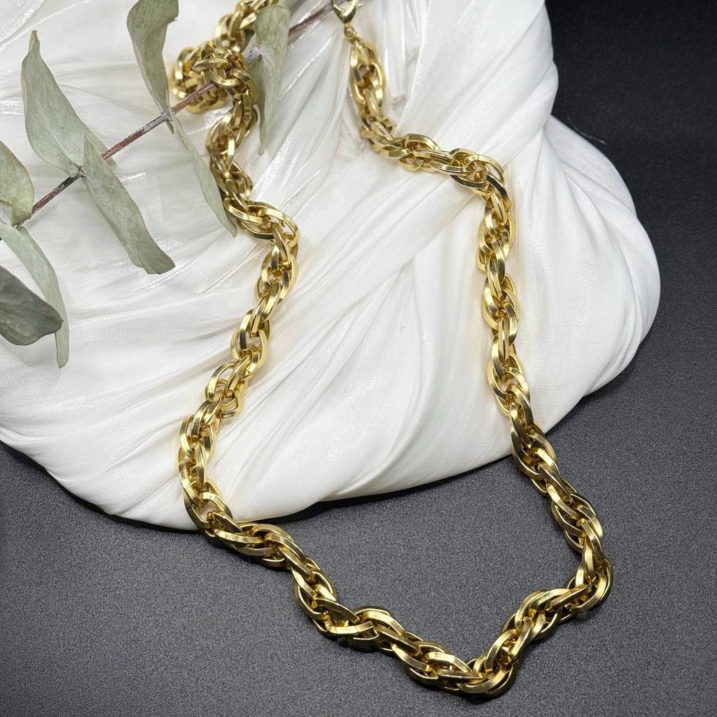 Винтажное колье «Плетение времени» США, 80-90е