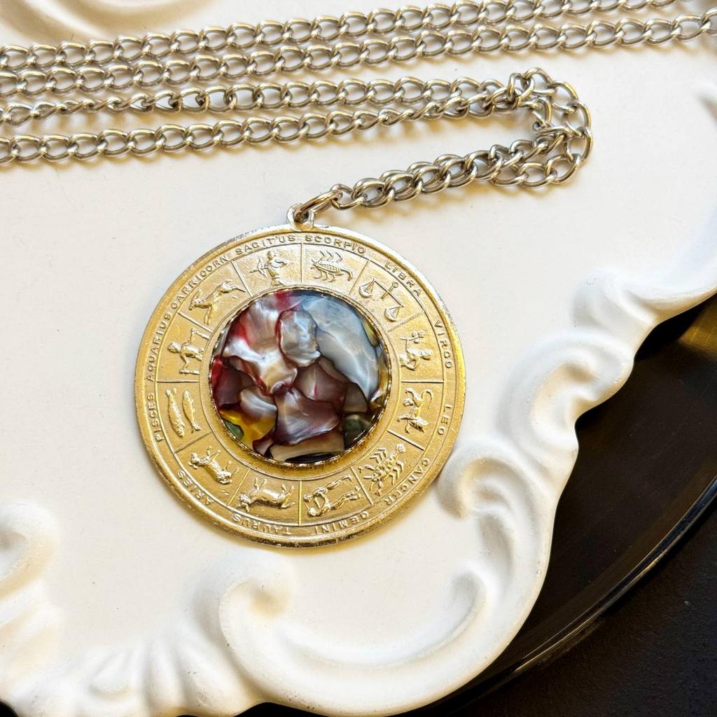 Винтажная подвеска «Зодиакальный оберег» 80-90е