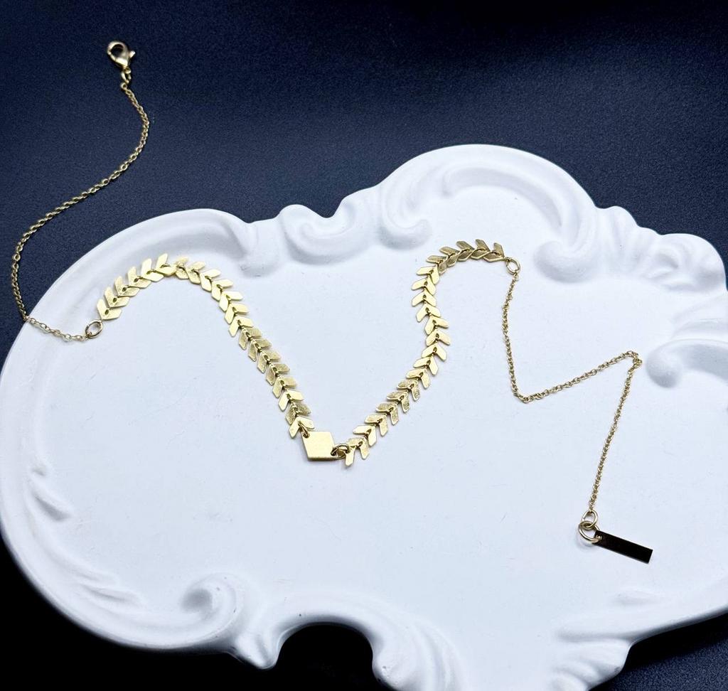 Винтажное  колье «Два ритма» Shlomit Ofir, 80е