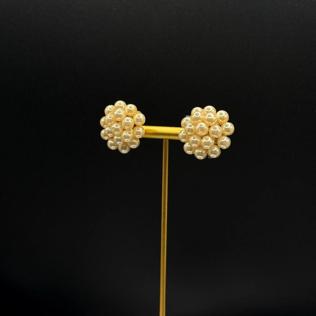 Винтажные клипсы «Изысканная простота», США, 80-90е