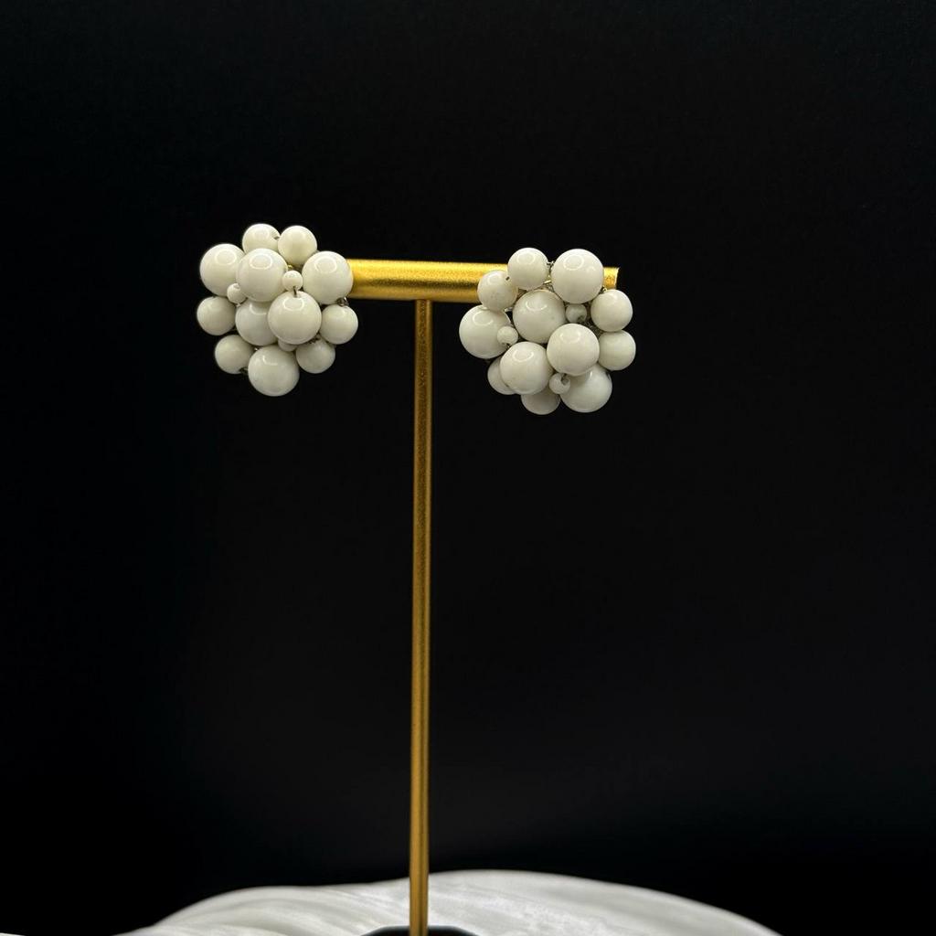 Винтажные клипсы “Bubbles”, Япония, 80-90е