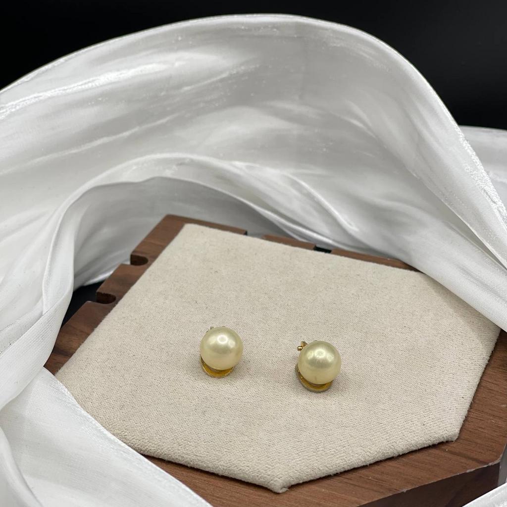 Винтажные клипсы «Mini pearls», США, 90е