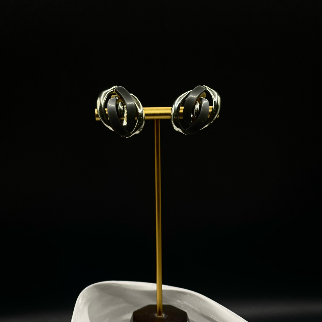 Винтажные клипсы “Tangled”, США, 80-90е