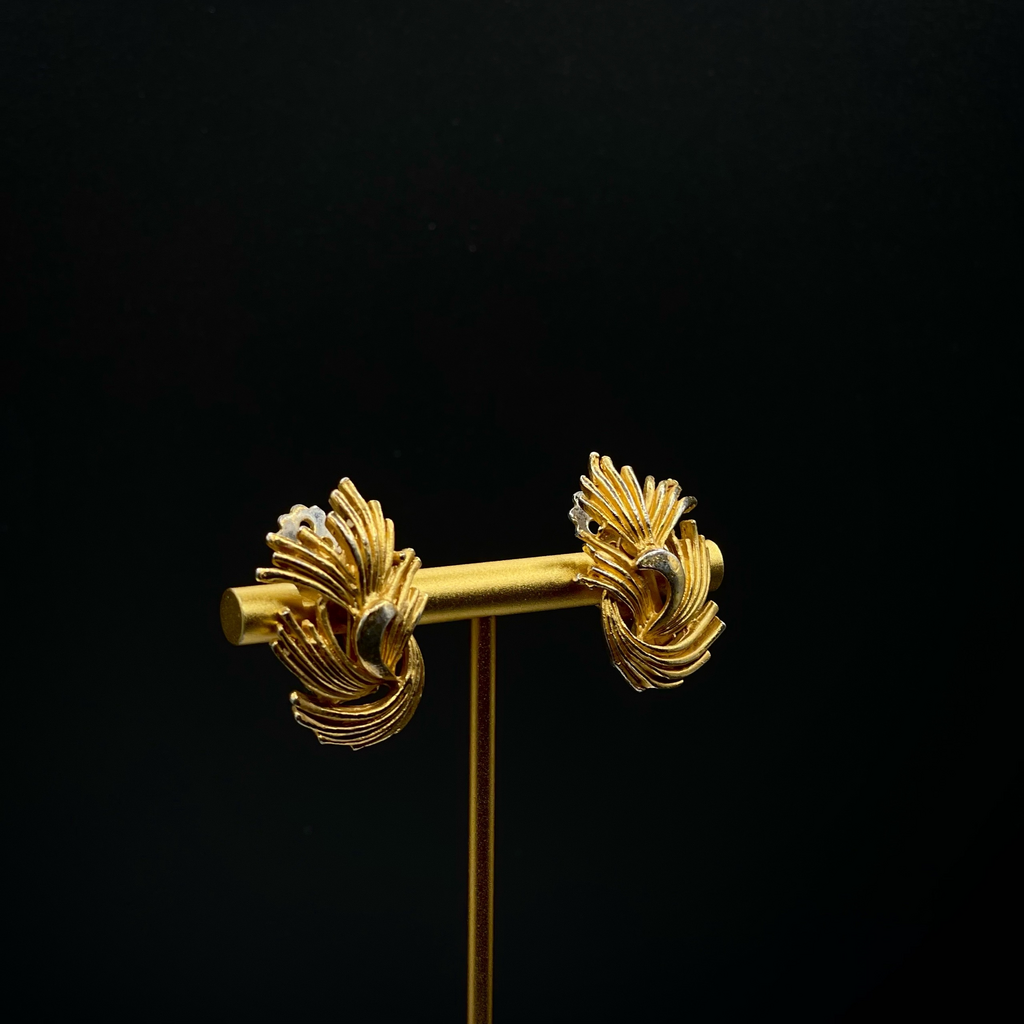 Винтажные клипсы “Wheat”, США, 80-90е