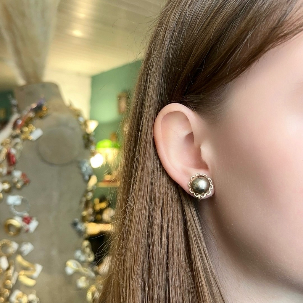 Винтажные клипсы “Pretty little thing”, США, 80-90е