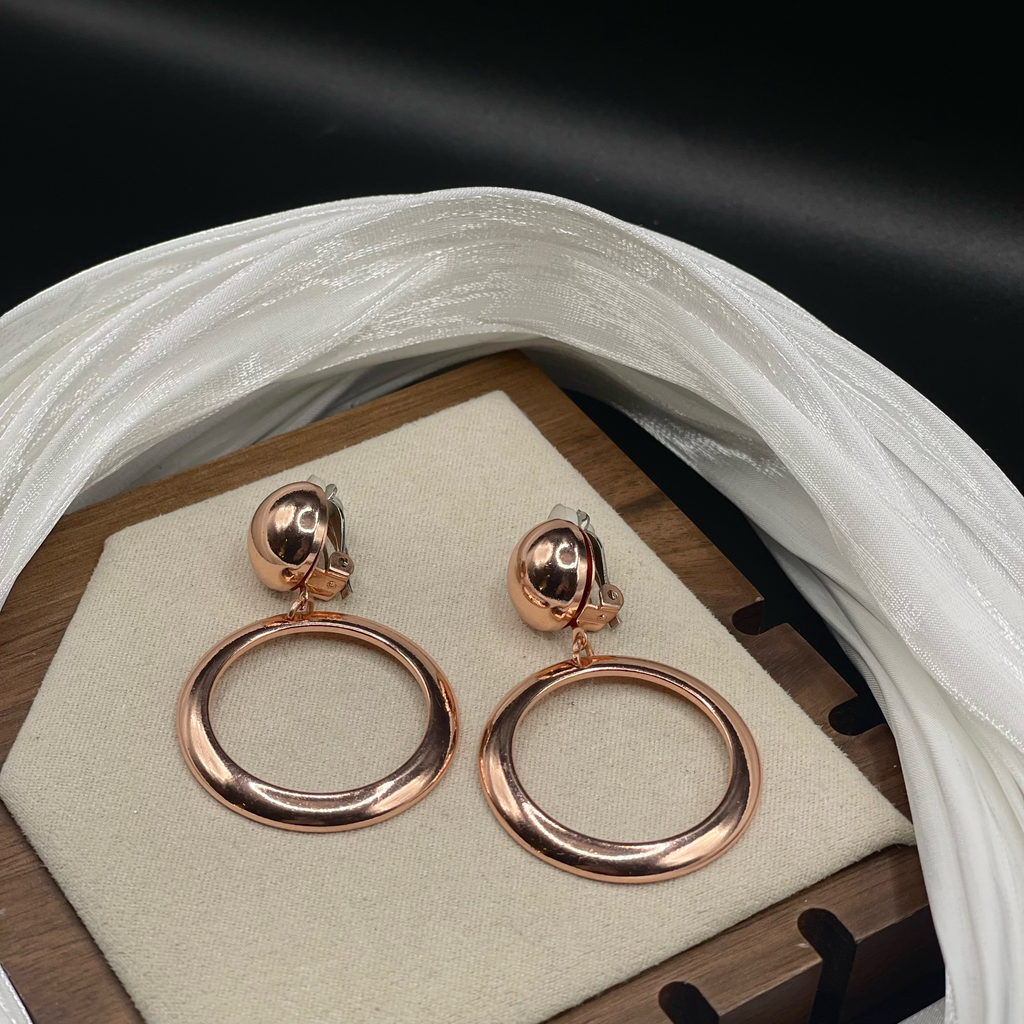 Винтажные клипсы “Golden hour”, США, 80-90е