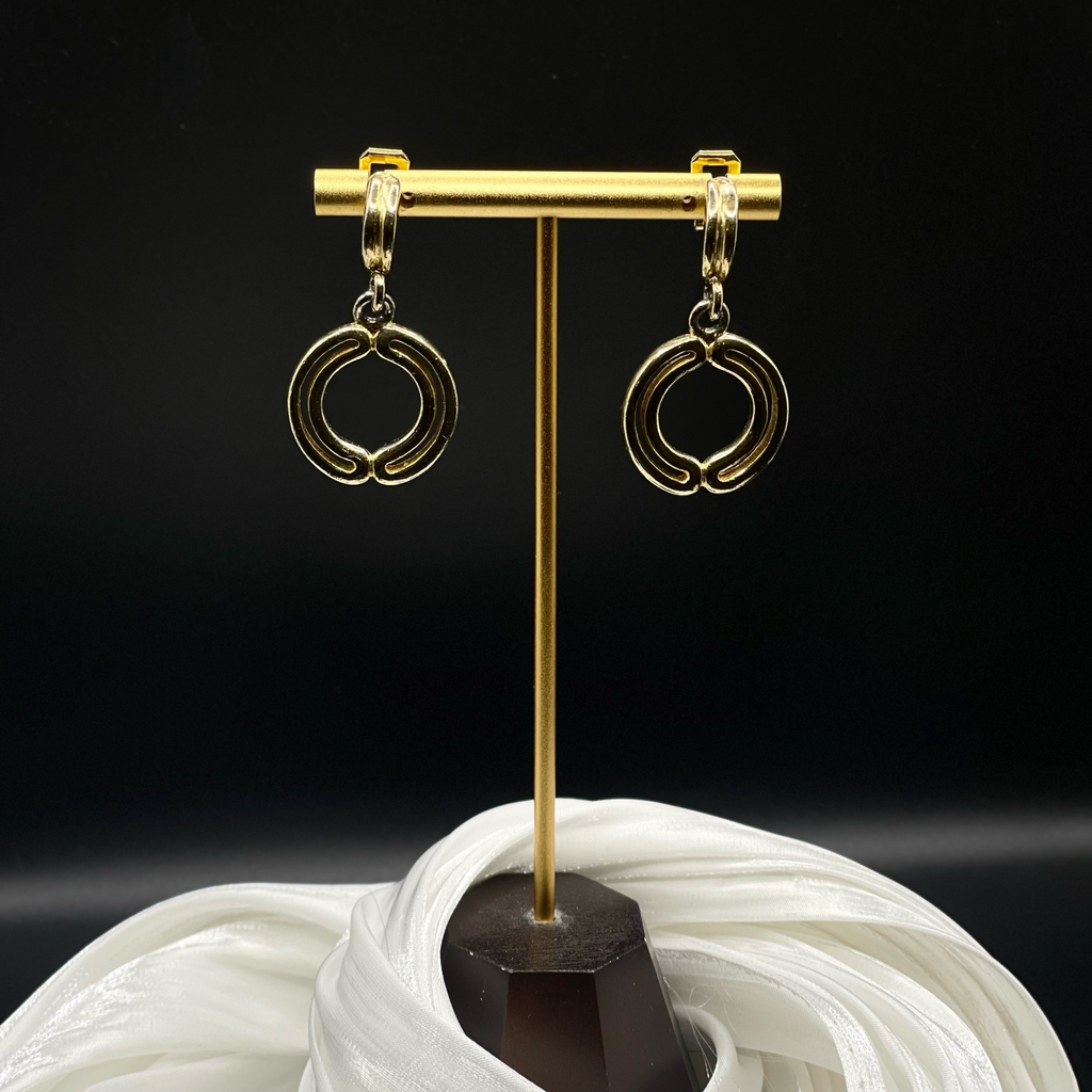 Винтажные клипсы “Simple yet mesmerising”, США, 80-90е