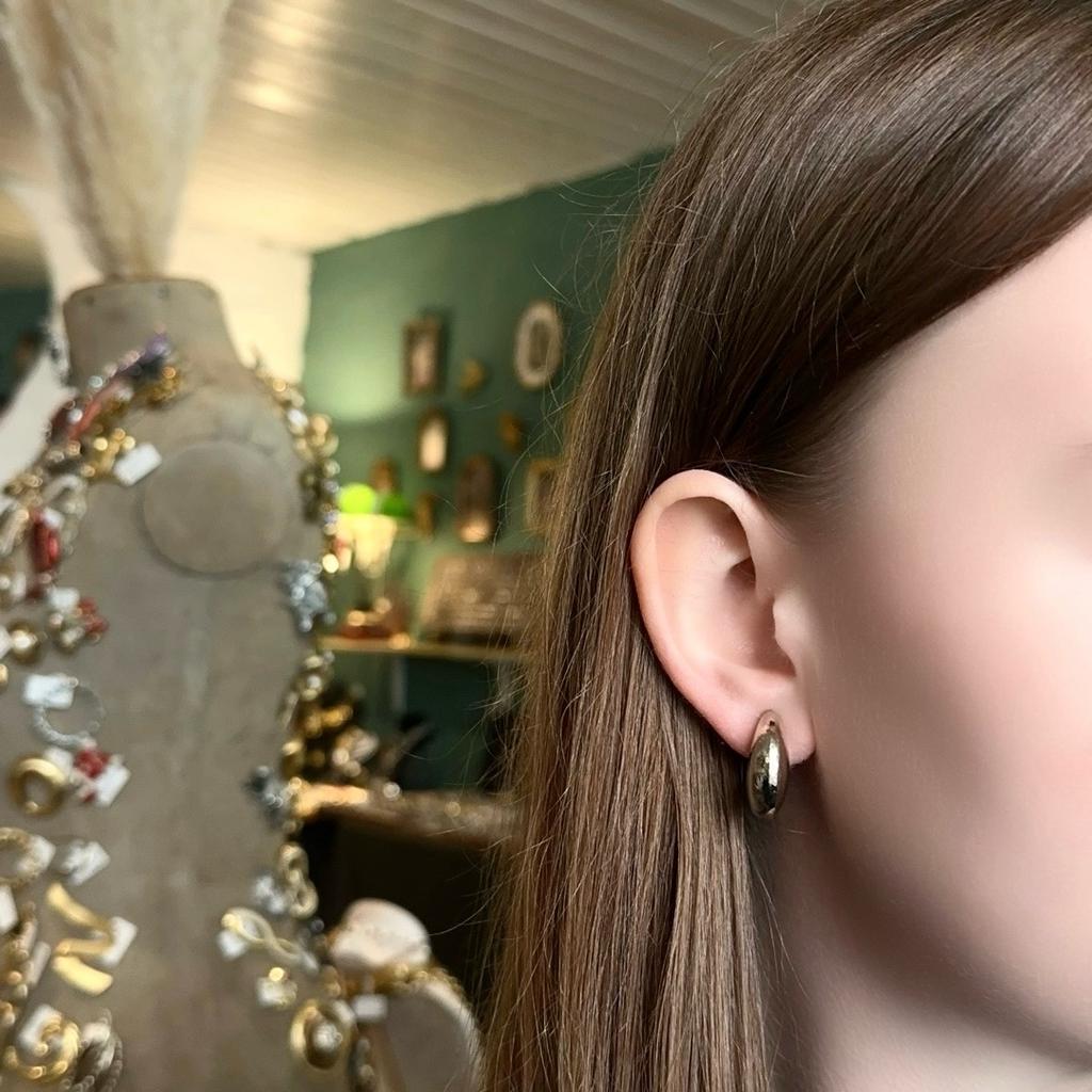 Винтажные клипсы «Красота фактуры», США, 80-90е