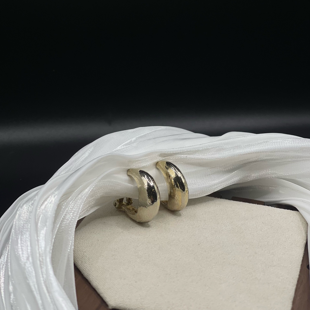 Винтажные клипсы «Красота фактуры», США, 80-90е