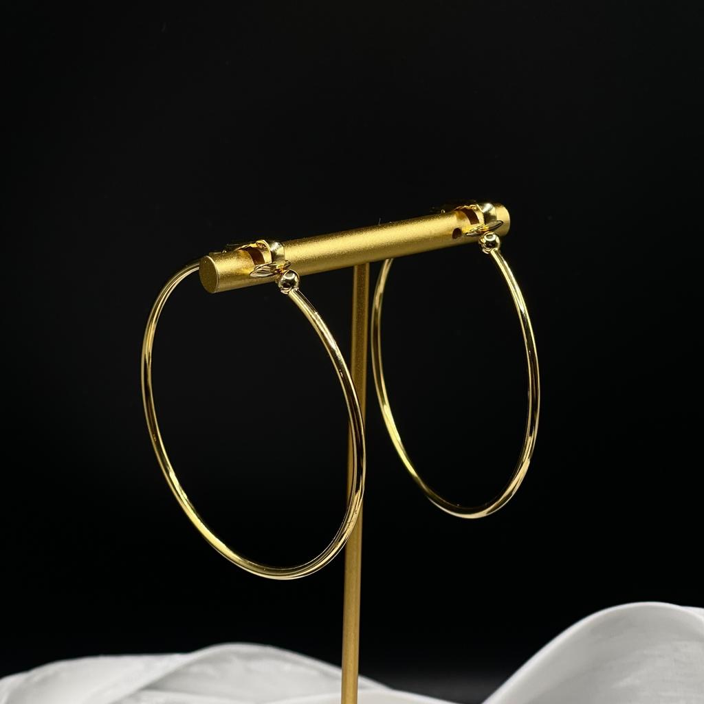 Винтажные клипсы “Guilded elegance-1”, США, 80-90е