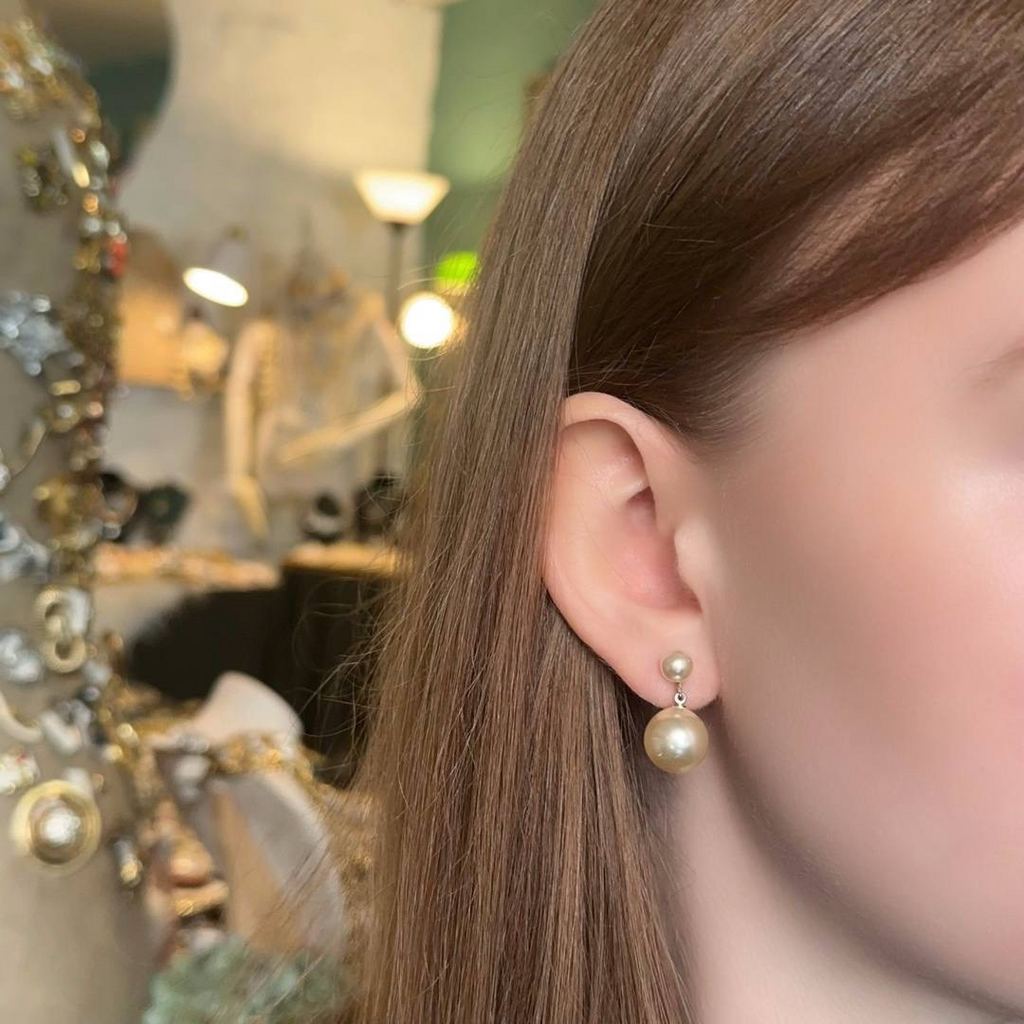 Винтажные клипсы “Un bisou de la mer”, США, 80-90е