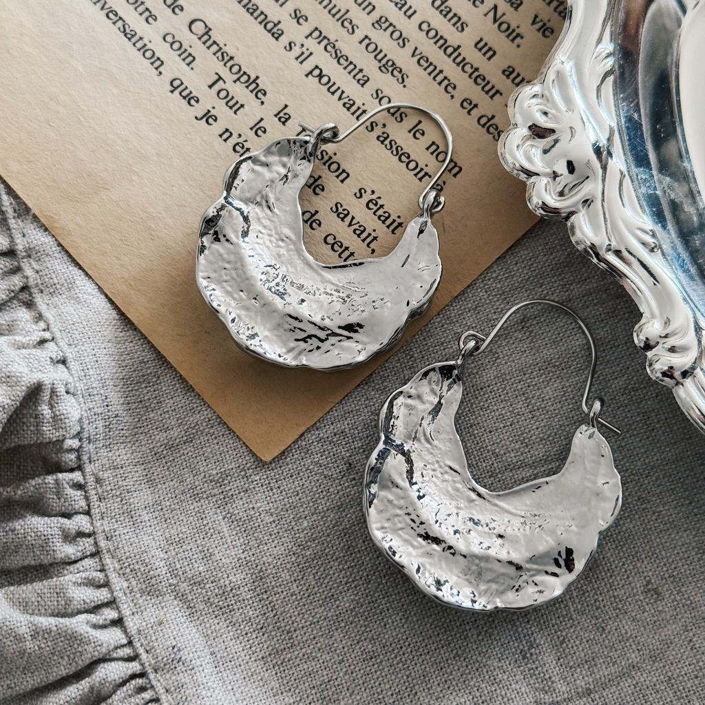 Серьги «Волнистый блеск»