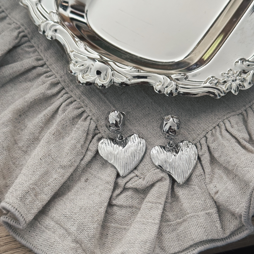 Серьги “Amor de plata”