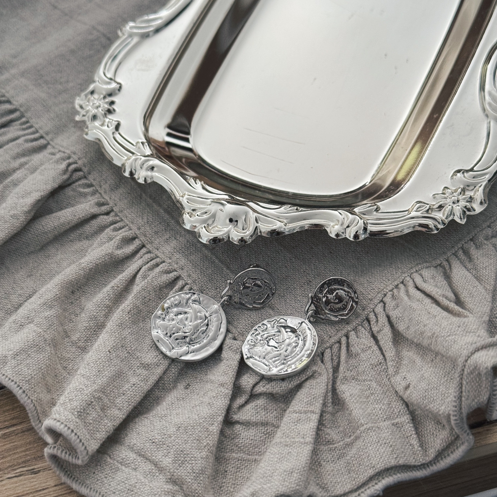 Серьги “Ancient coin”