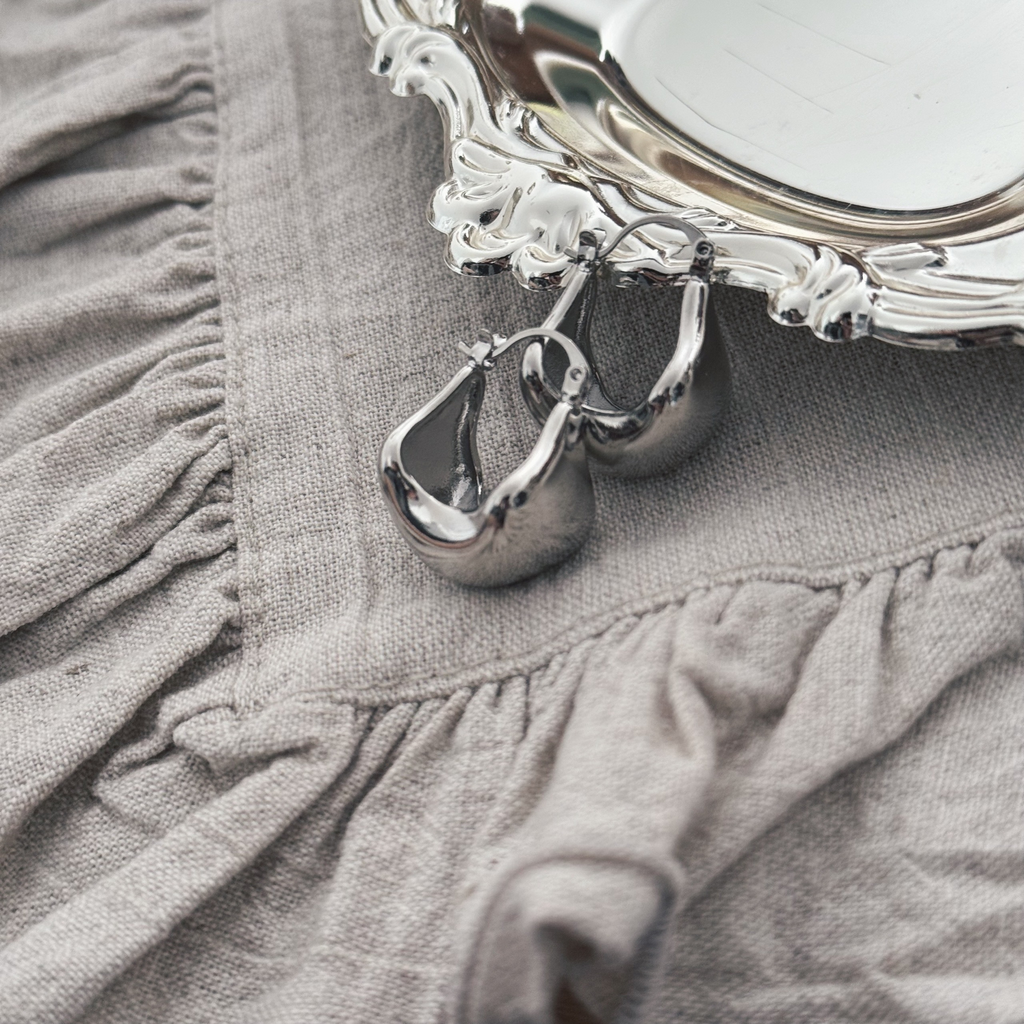 Серьги “Silver shimmer”