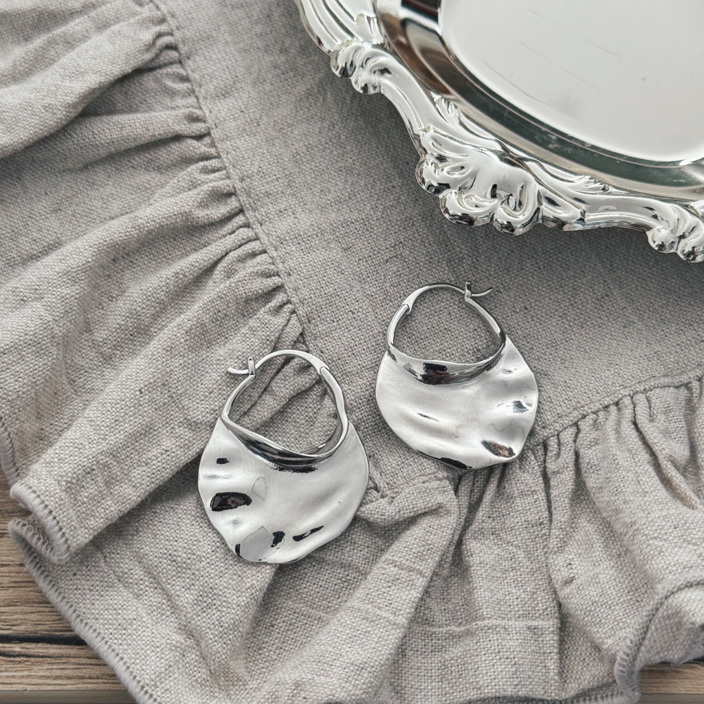 Серьги “Silky metal”