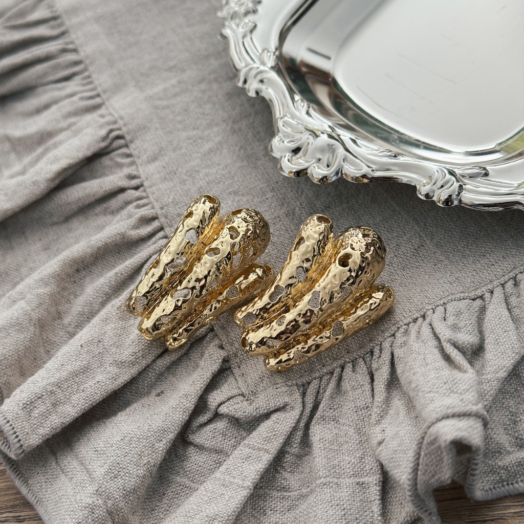 Серьги «Драгоценная волна»