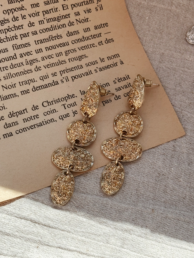 Серьги «Лучи сквозь облака»