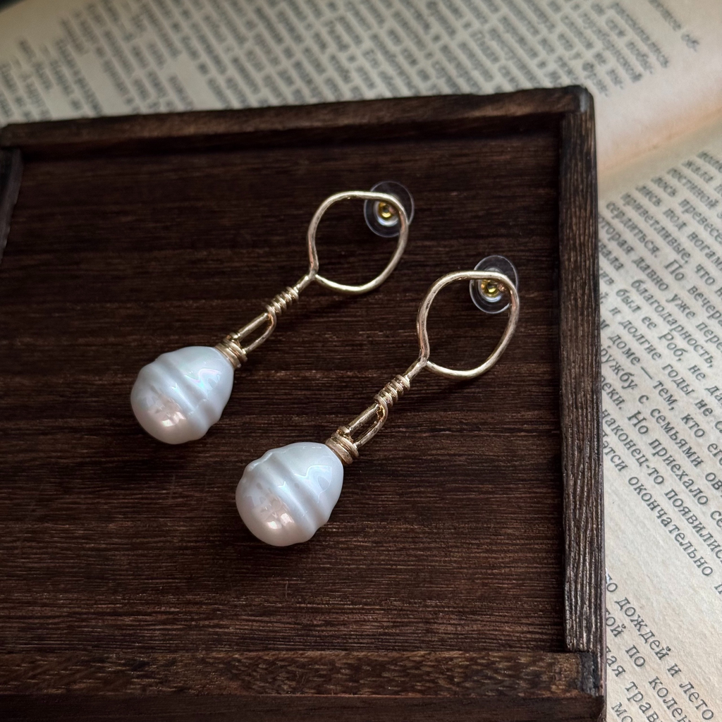 Серьги “Modern motif”