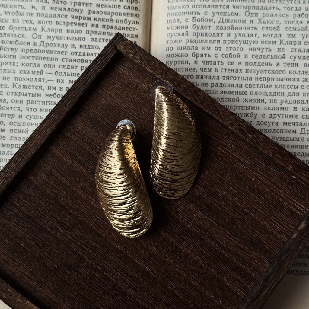 Серьги “Precious mussels”
