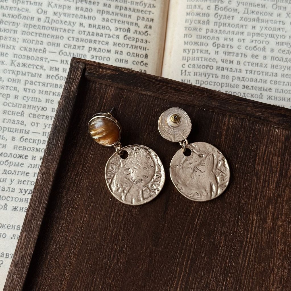 Серьги «Отголосок прошлого»