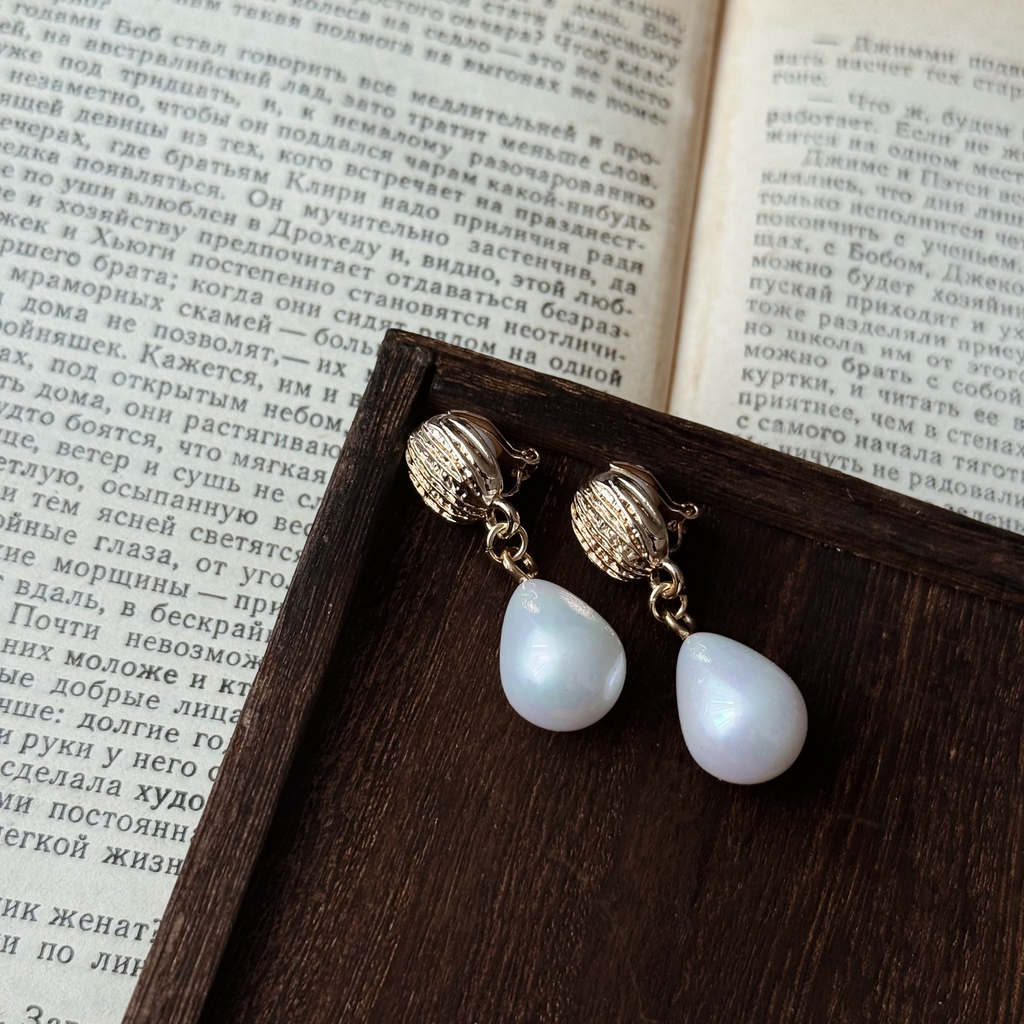 Клипсы «Слезы русалки»