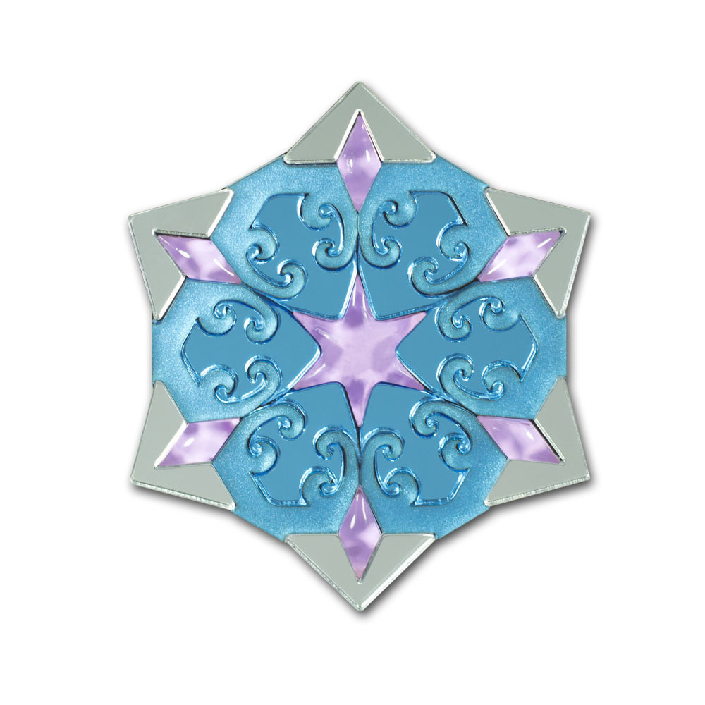 Брошь Завитушки