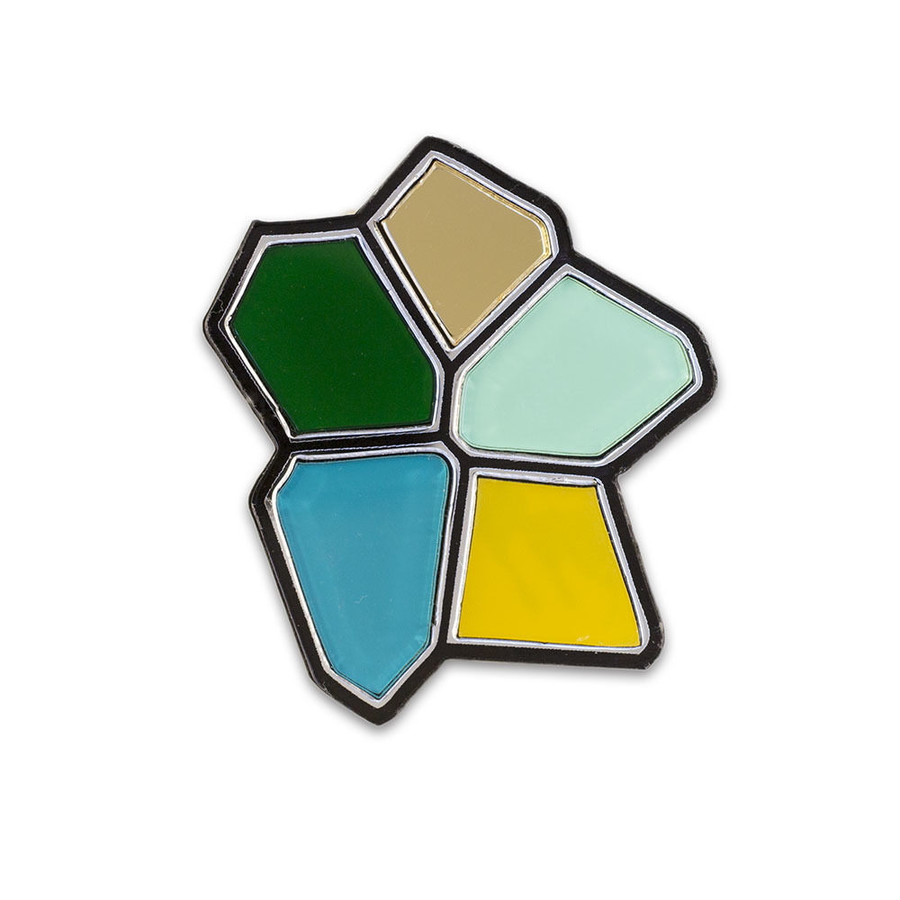 Брошь Кристалл SUN