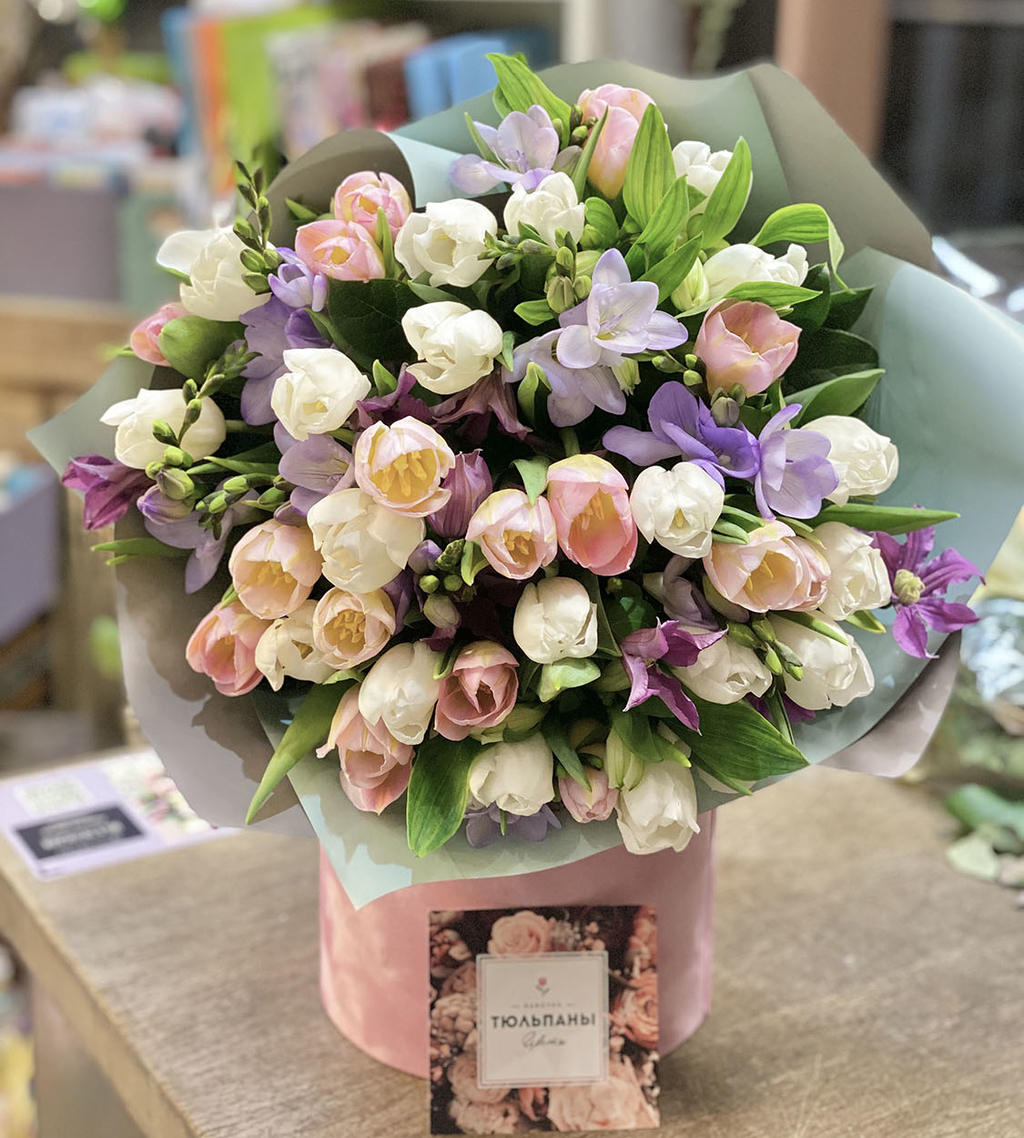 Букет весенний микс