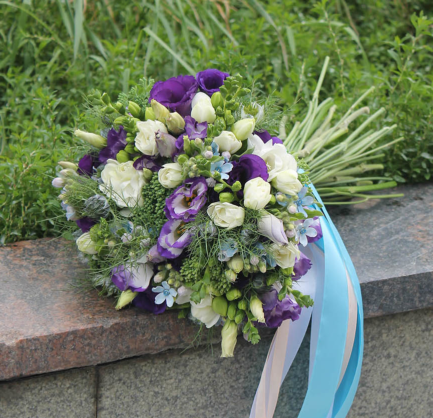 Свадебный букет "Летняя фантазия"