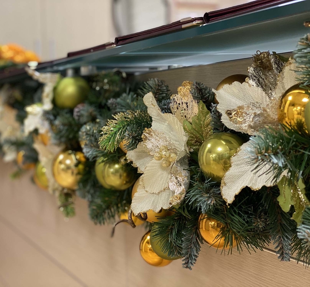 гирлянда желтая 3