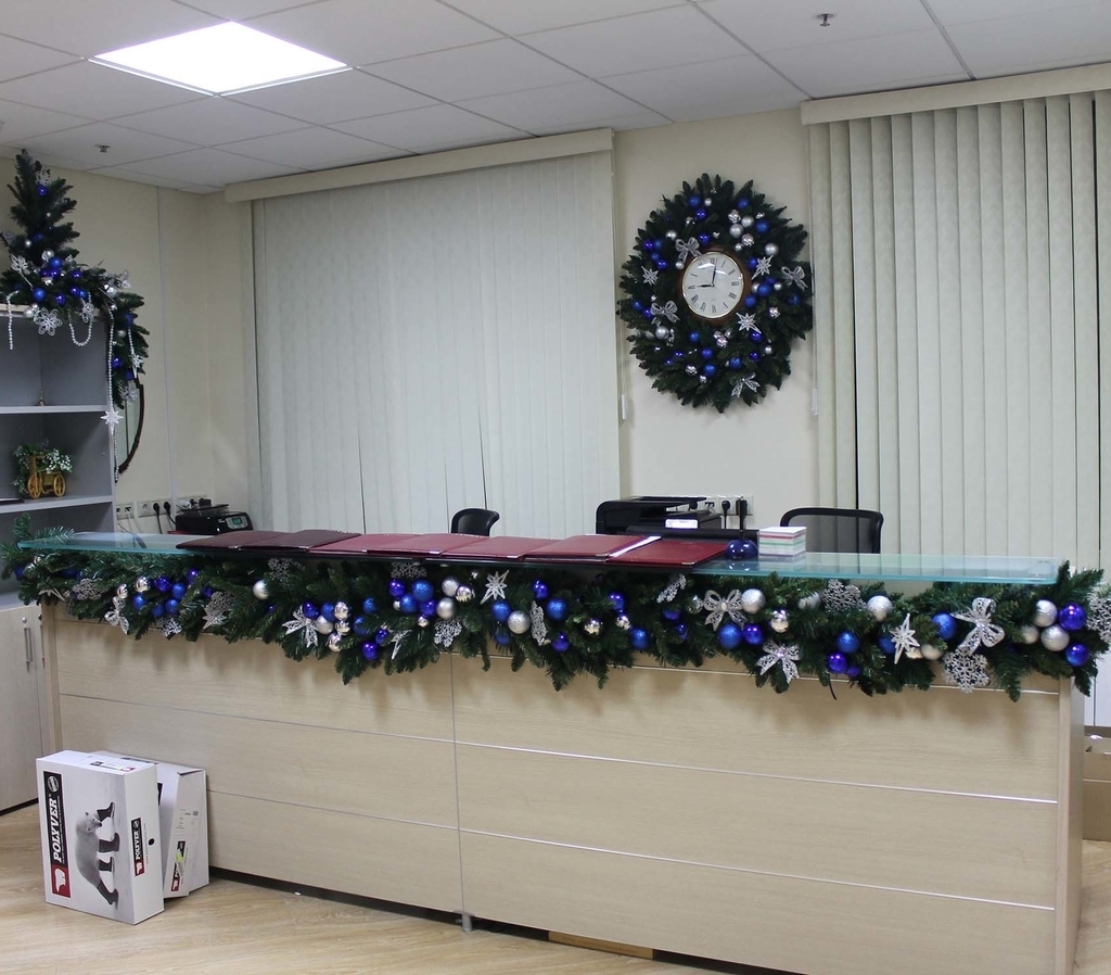 синяя гирлянда 2