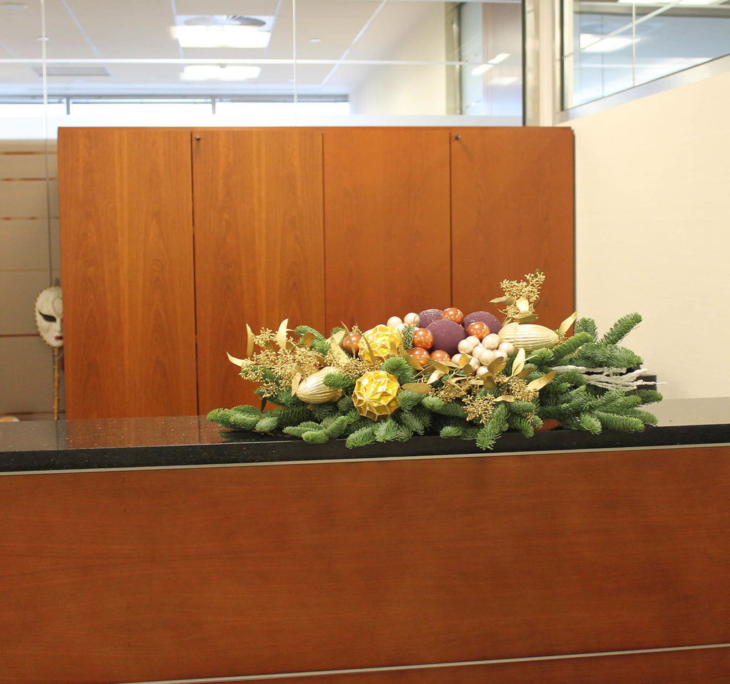 Новогодняя на ресепшен 11