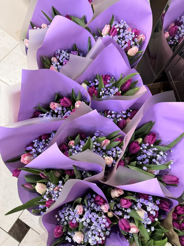 корпоративные букеты №448