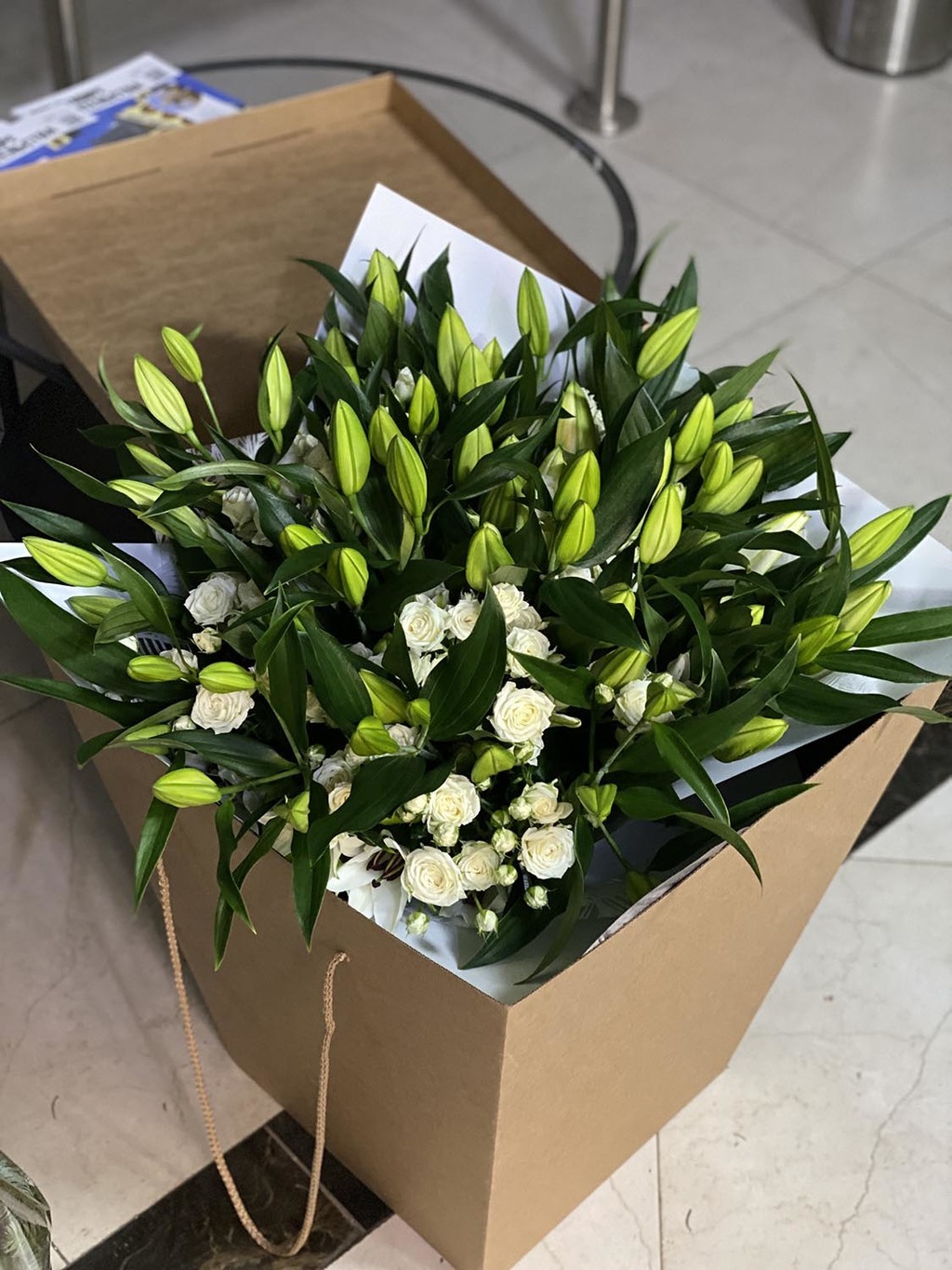 Охапка Лилий №495