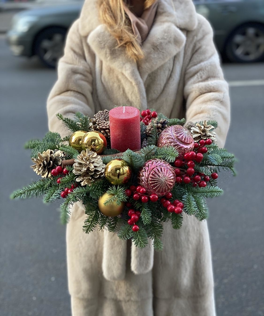 Стильное золото с красным №499