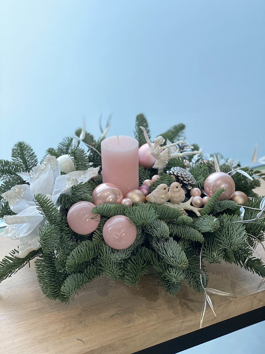 Птица в раю со свечой №527