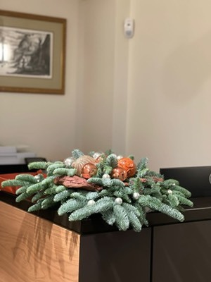 Корпоративные цвета оранжевые и серебро №707