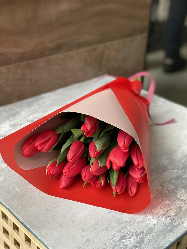 Тюльпаны микс 9 шт №812