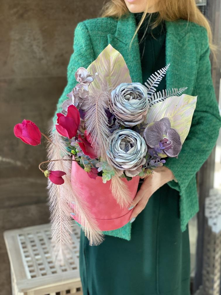 Коралловая искусственная композиция №830