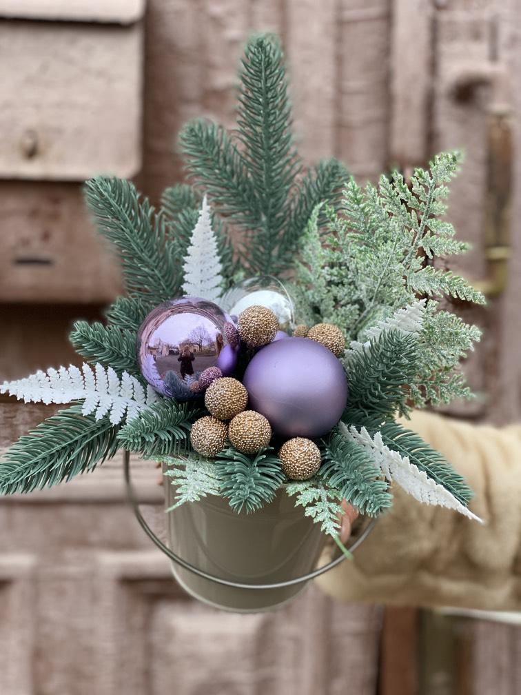 Новогодний подарок Лавандовый Комплимент (иск) №867