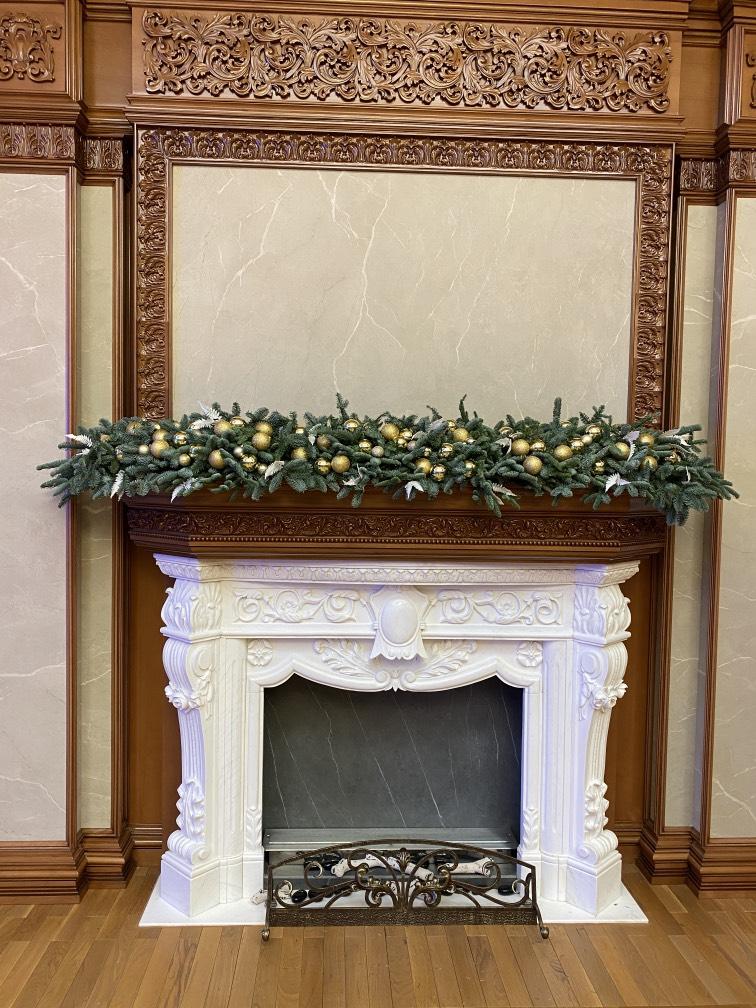 Оформление камина 2,1 метр №961