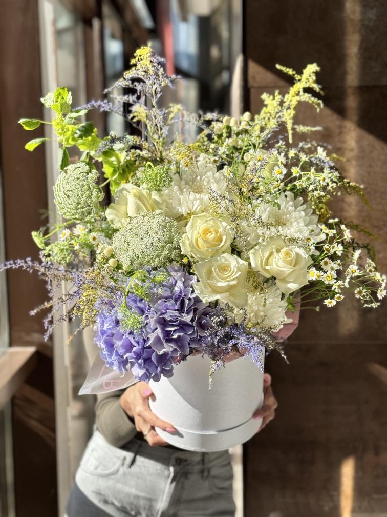 Коробочка Белый грин №1146