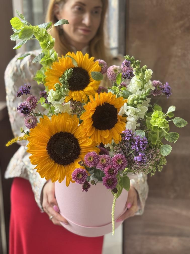 Золотой рассвет в коробке №1239