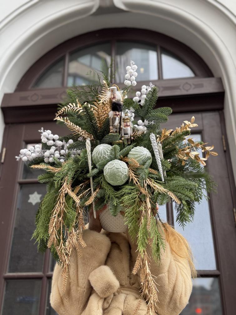 НГ композиция Три шара №1268