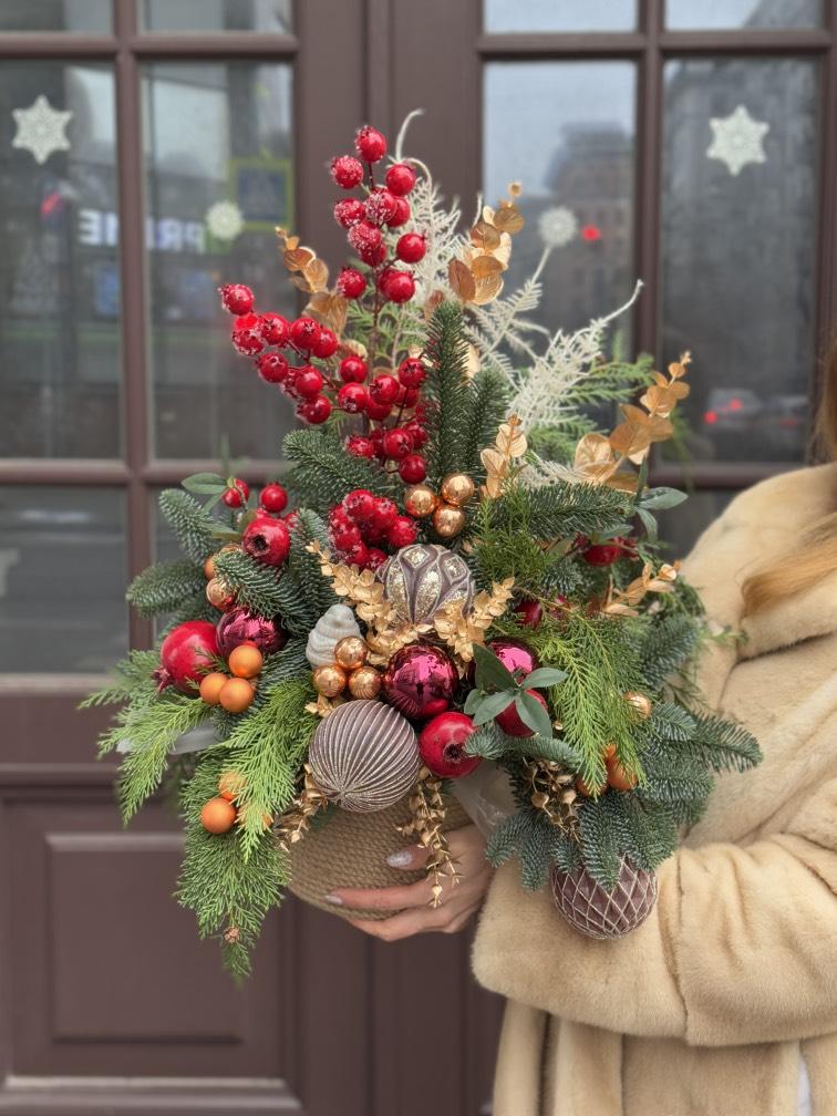 НГ композиция Весёлый хоровод огней №1288